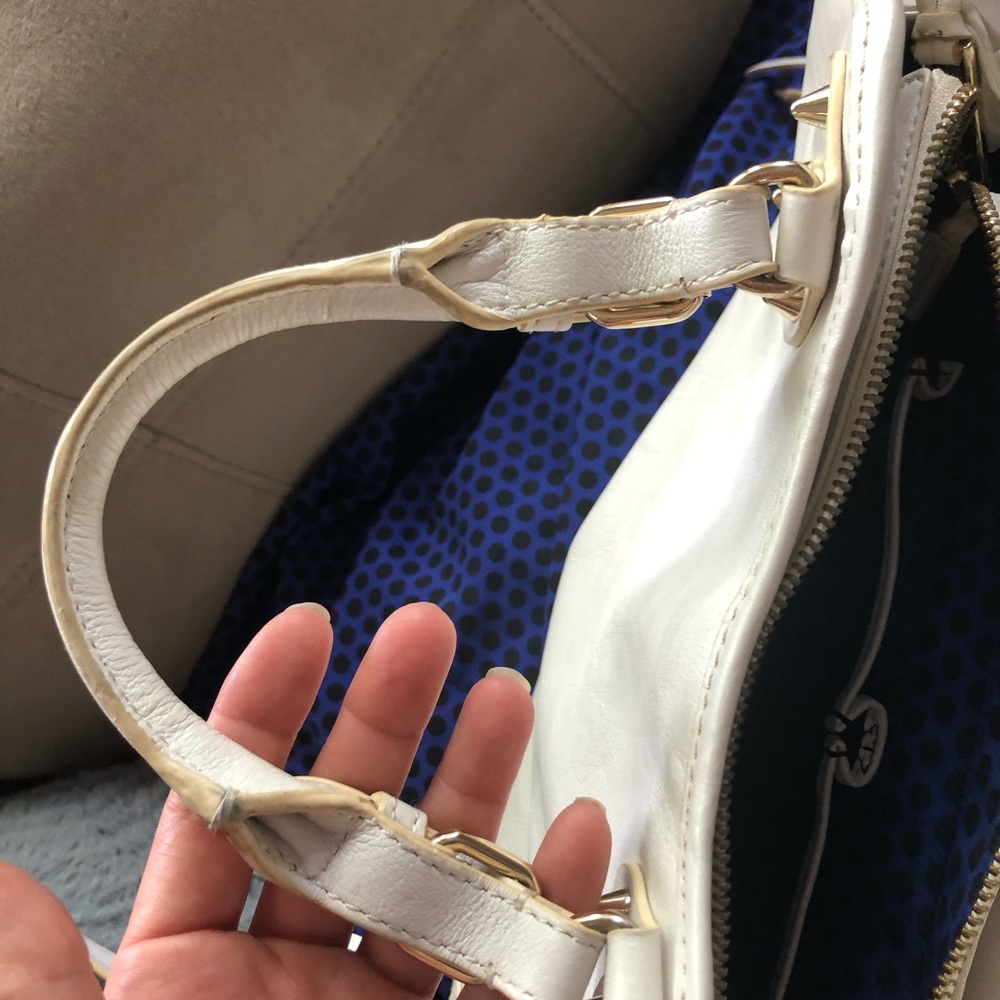 Rebecca Minkoff Beautiful white leather handbag ! - Picture 4 of 9
